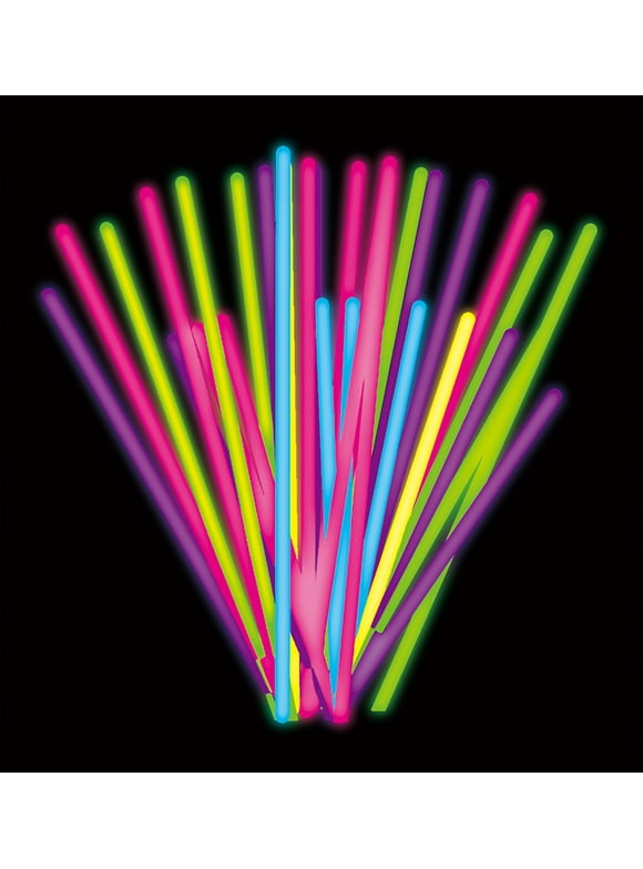 Way to Celebrate Assorted Glow Sticks, 40 Count, 7.09" x 10.23" x 1",  0.7948lbs