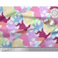 thumbnail image 2 of Soimoi Poly Georgette Fabric Floral Shirting Fabric Prints by Yard 42 Inch Wide, 2 of 3