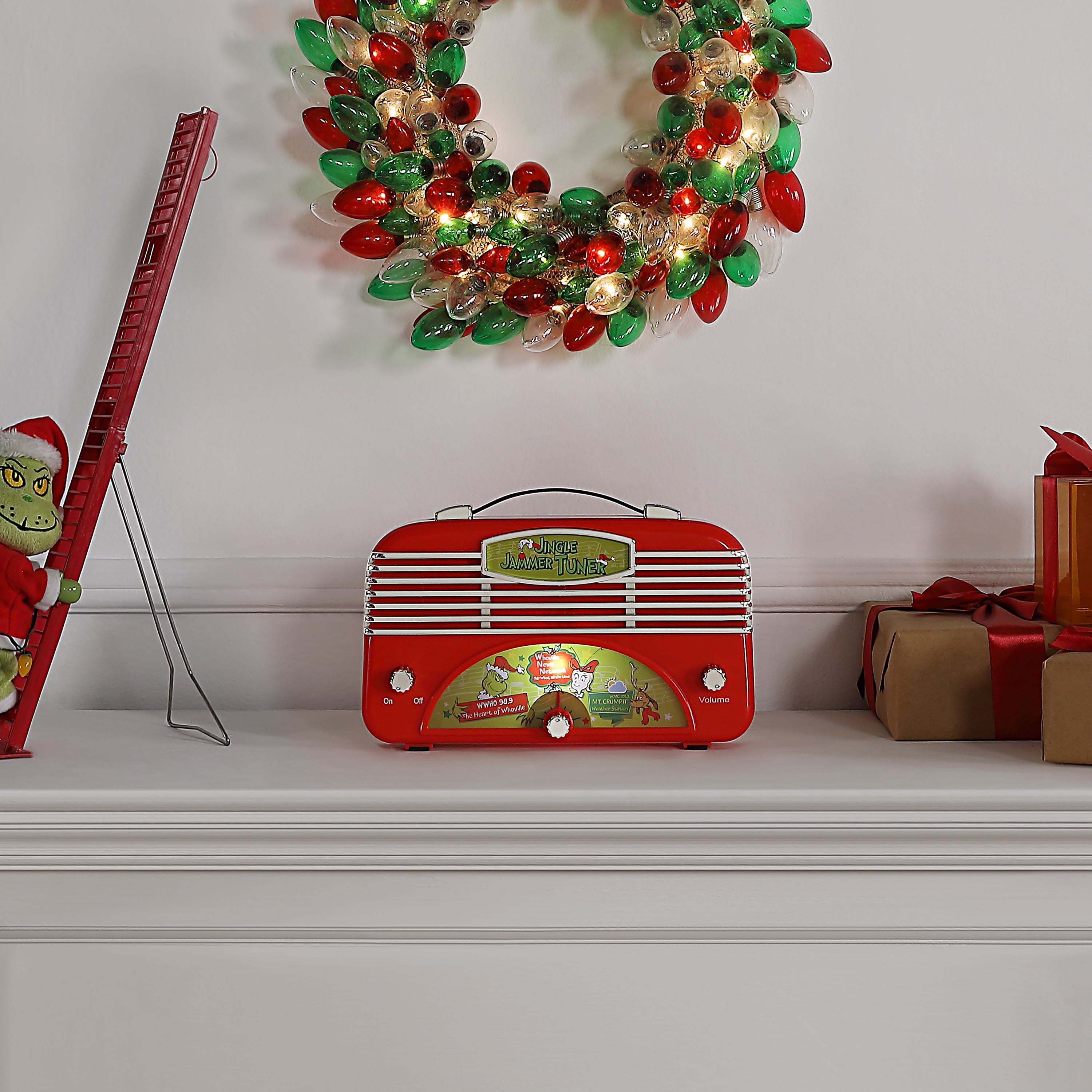 Grinch Jingle Jammer Tuner, Red
