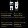 thumbnail image 4 of Portable Rechargeable Nuclear Radiation Radiometer GM Counter Radiation Gauge Handheld & Tripod Mounted Radiation Dose βγX-rays Radiation Meter 3.2-inch Color Screen Geiger Counter 999 Dat, 4 of 7
