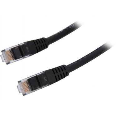StarTech.com C6PATCH5BK 5 ft. Cat 6 Black Molded UTP Patch Cable ETL Verified