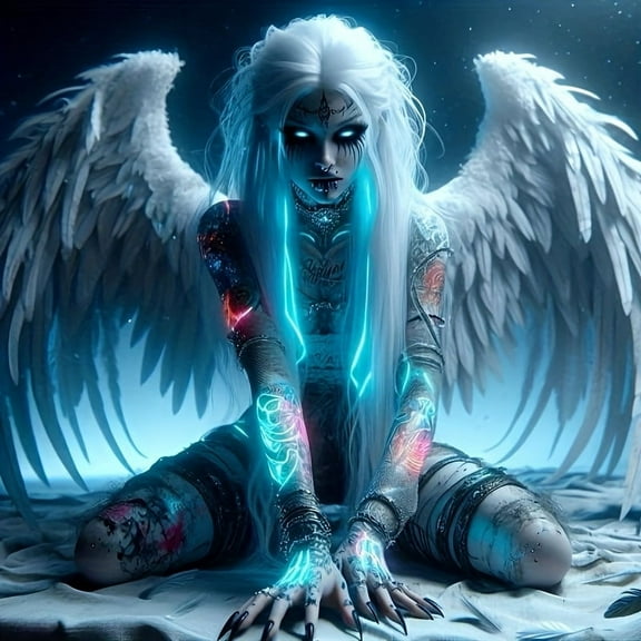 Diamond Painting Kits for Adults Full-Wing Angel Image Full Drill DIY Diamond Art for Adults Beginners Picture Art Crystal Painting for Home Wall Decor