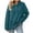Blue, variant on Vivianyo HD Women's Vertical Ribbed Knit Pullover Hoodie, Womens Fall Long Sleeve Loose Casual Sweatshirt, Women's Brown, Sizes S-2XL