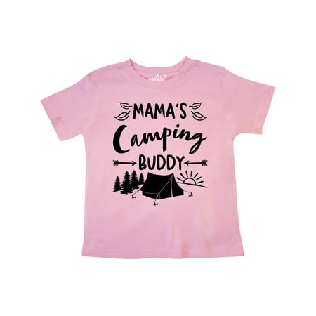 

Inktastic Mamas Camping Buddy Gift Toddler Boy or Toddler Girl T-Shirt