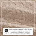 thumbnail image 2 of Gauze Wave Stitched Quilt Set With Shams - Great Bay Home (Twin / Twin XL, Bone), 2 of 6