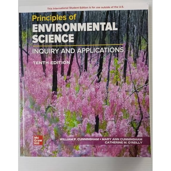 Pre-Owned ISE Principles of Environmental Science Paperback