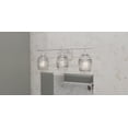 thumbnail image 5 of Quoizel Lucy 3-Light Brushed Nickel Bath Light, 5 of 6