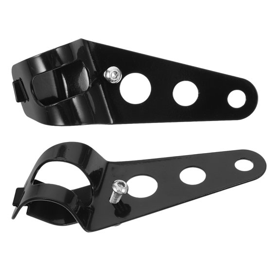 2 Pcs Motorcycle Light Bracket Motorcycle Headlight Bracket Motorcycle Headlamp Fix Brackets Headlight Rack