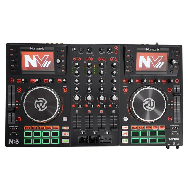 Numark NVⅡ serato dj DJコントローラー Numark NVII Serato DJ Controller 4-Channel, USB+Rockbox+