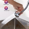 thumbnail image 2 of Offres de Liquidation Pulvérisateur d'Eau de Cuisine Rallonge Économiseur de Filtre Robinet 360 Robinet Évier Entretien & Organisateurs Sacs de Rangement, 2 of 9