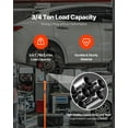 thumbnail image 2 of VEVOR Support de sous-Tenue Capacité 3/4 Tonne Support de Vérin de sous-Tenue Base Ronde, 2 of 9