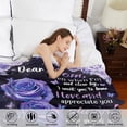 thumbnail image 4 of Yibo Dad Gifts for Men Blanket Flannel Soft and Comfortable Anti-static Bed Sofa Blanket, 4 of 7