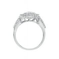 thumbnail image 2 of Diamond Cluster Engagement Ring in 14K White Gold (3/4 cttw) (I-Color, SI3-I1 Clarity) (Size-10), 2 of 3