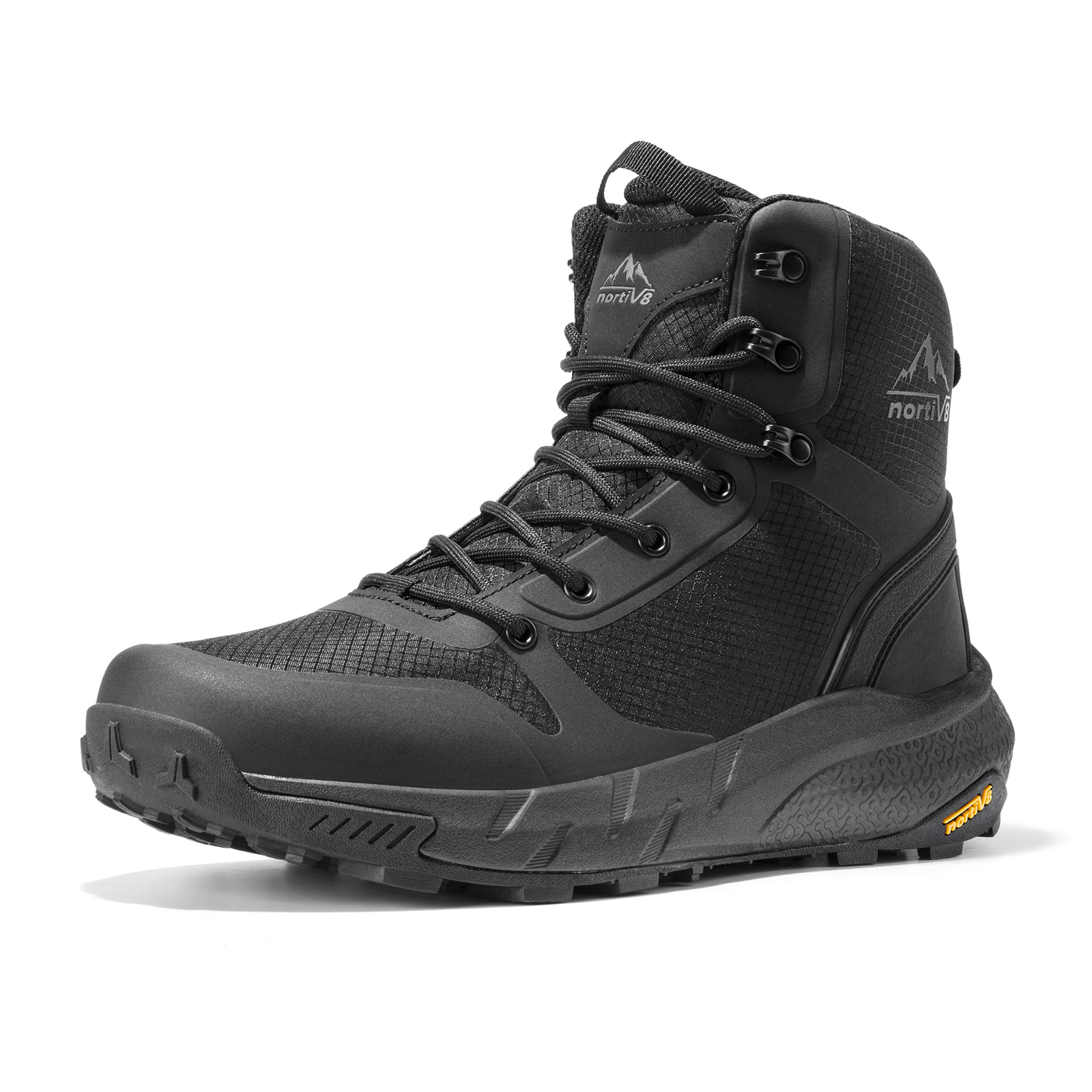 NORTIV 8 Men's Military Tactical Lightweight Comfortable Boots for Work All Day