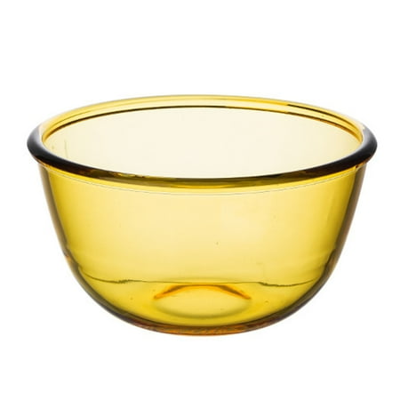 

NUOLUX Glass Bowl Salad Bowl Household Glass Egg Beater Mixing Bowl Glass Tableware
