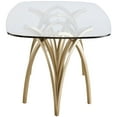 thumbnail image 4 of Meridian Furniture Madelyn Gold Dining Table, 4 of 5