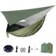 thumbnail image 2 of Mosquitera portátil de nailon para acampar, hamaca con toldo impermeable para moscas de lluvia, lona para cama colgante al aire libre para dormir, 2 of 4