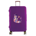 thumbnail image 1 of Travel Luggage Cover Baggage Suitcase Protector Washable Reusable Dustproof Scratch-proof Suitcase Cover Butterfly Print Pattern 8butterfly letter L L, 1 of 6