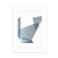 thumbnail image 1 of Origa Peacock Geometric Shape Desktop Photo Frame Picture Display Decoration Art Painting, 1 of 3