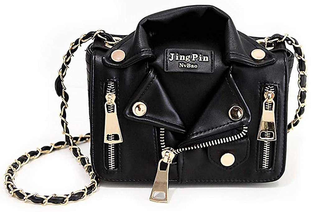 Women's Faux Leather Handbag Rivet Motorcycle Shoulder Messenger Bags Stud Totes 