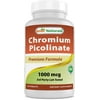 Best Naturals Chromium Picolinate 1000 mcg 120 Tablets