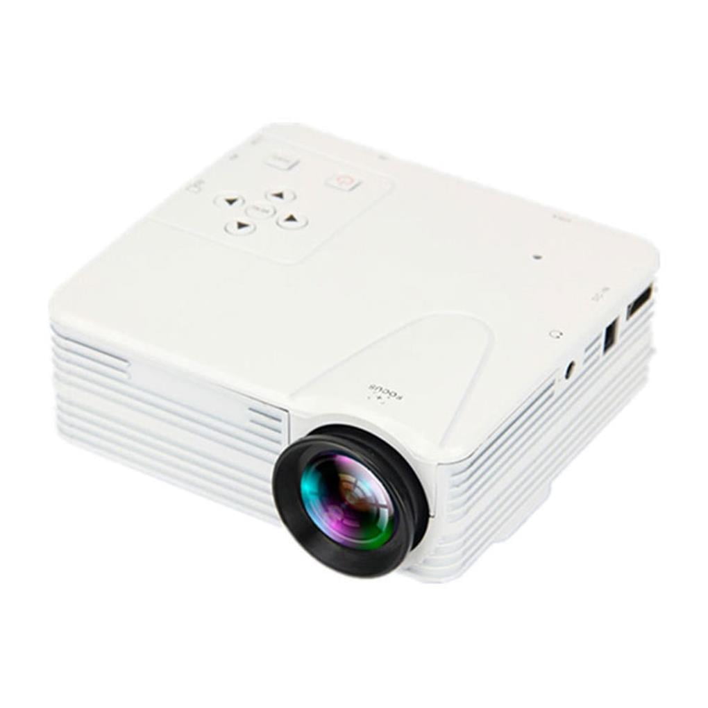 Mini Projector Portable LED 3D Full HD Beamer 1080P for Mobile Home Cinema Theater - Walmart.com