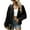 Black, variant on Women Biker Top Denim Jacket Fashion Hooded Cowgirl Fall Spring Casual Slimming Jean Date Night Jackets Black Large