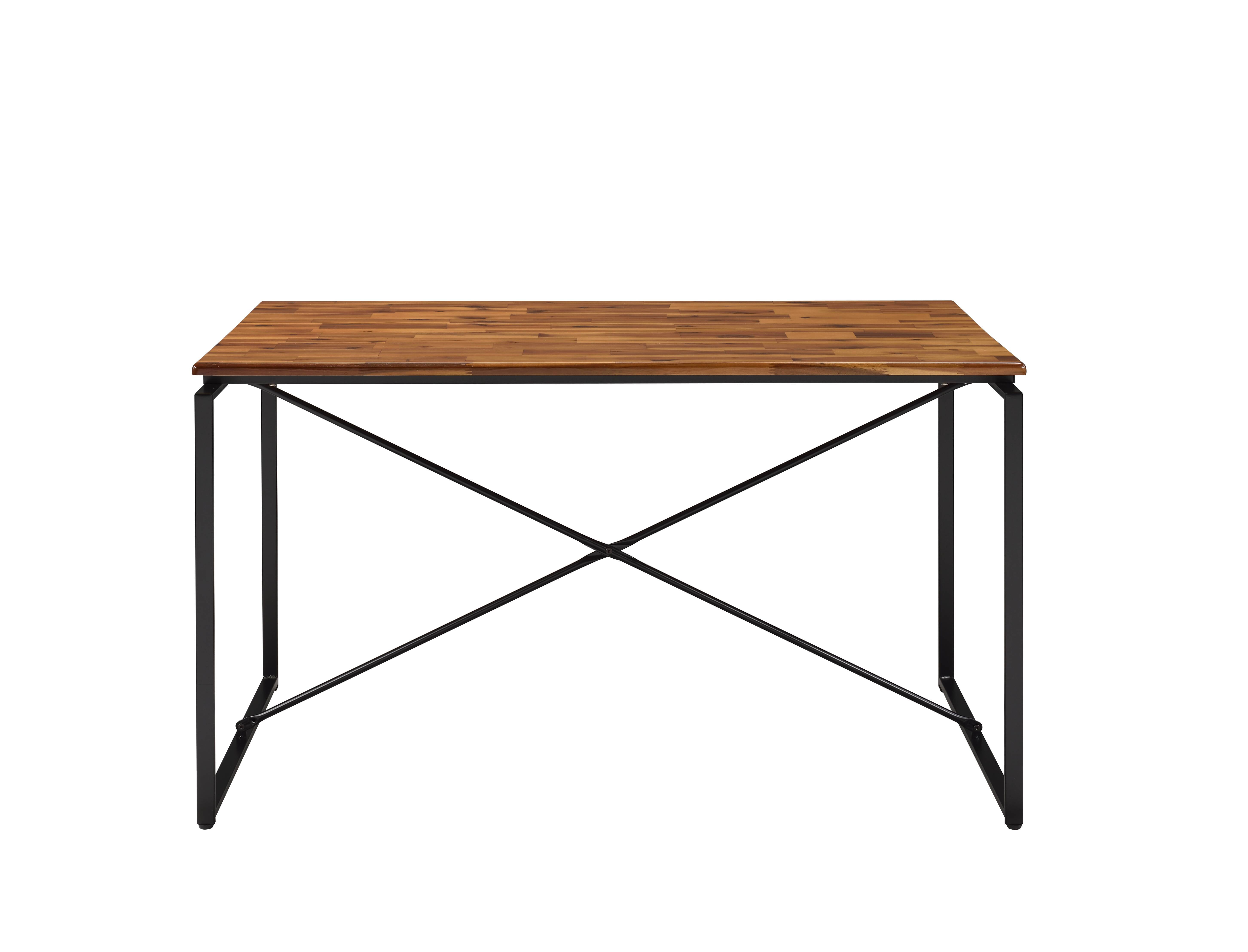 ACME Vendome 54 in Rectangle Dining Table, Antique Pearl