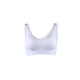 thumbnail image 1 of INSPIRAR CHIC Sujetadores deportivos sin costuras con almohadillas removibles para mujeres, tops de dormir, bras de yoga XXXL para talla 38A/B, color blanco, 1 of 3