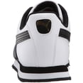 thumbnail image 3 of PUMA Men's Roma Basic Fashion Sneaker, White/Black Leather - 7 D(M) US, 3 of 8