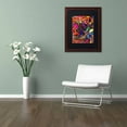 thumbnail image 3 of Trademark Fine Art "Fire In The Arcade" Canvas Art by Josh Byer, Black Matte, Wood Frame, 3 of 4