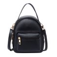thumbnail image 3 of Mochila para mujer práctica hermosa PU Mini mochila para mujer correa de hombro extraíble suave para niñas para el día a día Anggrek Otros, 3 of 8