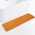 thumbnail image 1 of Alfombra de baño Yeaban, chenilla naranja, 47 x 17 cm, absorbente, 1 of 6