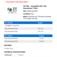 thumbnail image 2 of Oil Filter - Compatible with 1966 International 1100A, 2 of 2