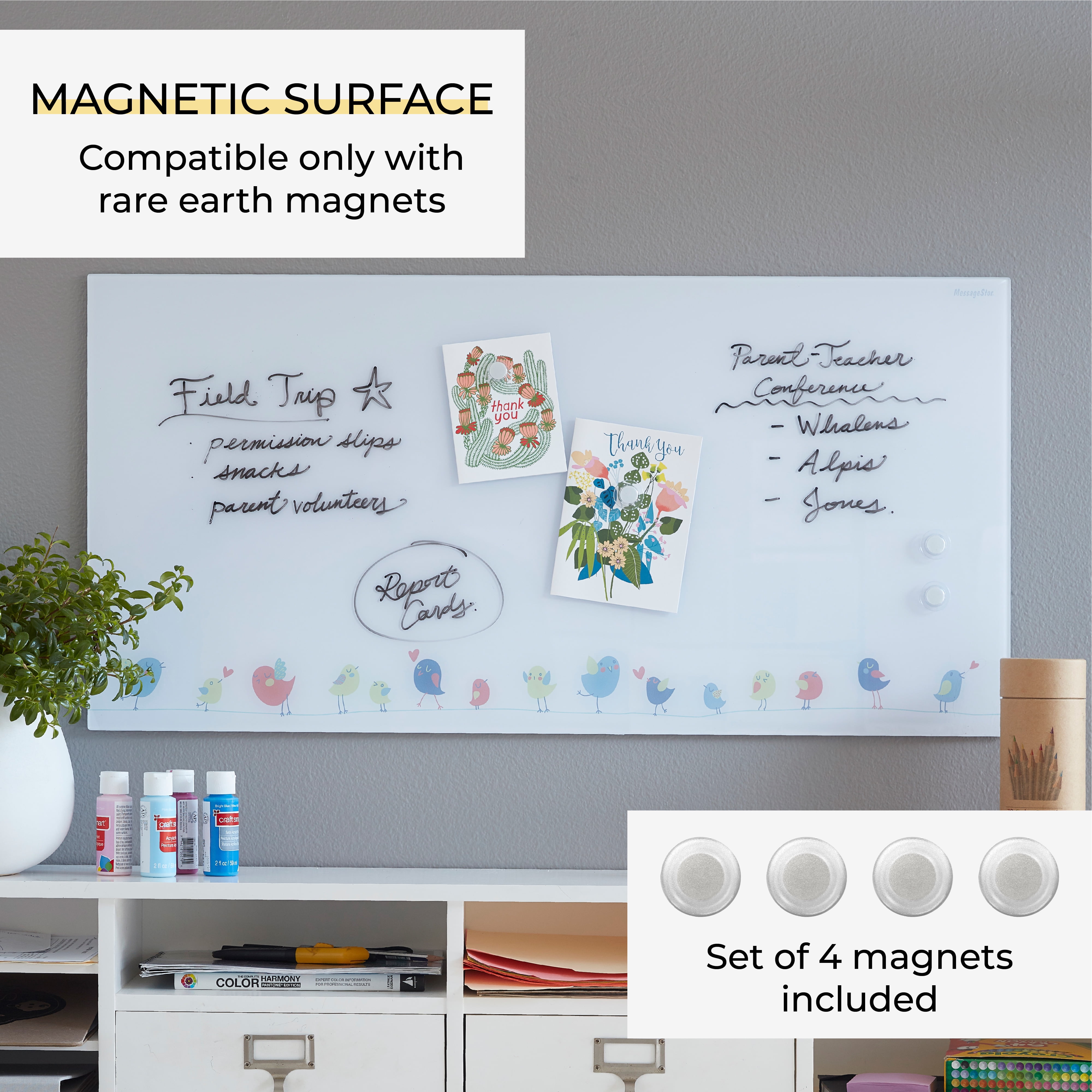 MagWrite - Magnetic Whiteboard Wallpaper – MagScapes