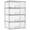 4 XL, variant on Sorbus 5-Piece Clear Stackable Pull-Out Drawer Organizer Bins for Bathroom, Vanity & Under Sink