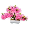 thumbnail image 2 of Bonsái artificial mayimx decoración de plantas Rosa claro, 2 of 9