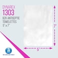 thumbnail image 3 of Dynarex Personal Wipe Individual Packet BZK, Lavender Scent, 1303 - Box of 100, 3 of 8