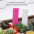 thumbnail image 5 of Multi-Coloured Plastic Vegetable Garden Labels (500 Pack) - 10 x 2 cm - Vegetable Garden Sign/Waterproof Garden Label in 5 Colors for Nursery, Seeds, 5 of 5