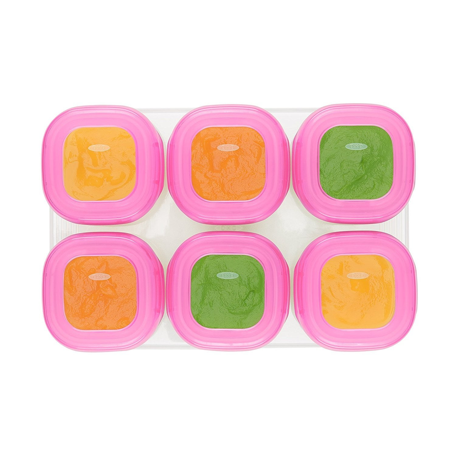 OXO Tot Glass Baby Blocks Pink  Hy-Vee Aisles Online Grocery Shopping