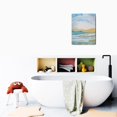 thumbnail image 6 of 12x16 inch Canvas Print of Abstract Modern Blue Ocean - Wall Art that Breathes Coastal Life into Home Décor, 6 of 7