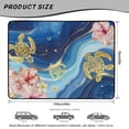 thumbnail image 7 of HUISEFOR Hibiscus Floral Car Trunk Mat 29" x 39" Fashion Sea Turtle Print Cargo Mat Rear Trunk Liner Non-Slip Cars Accessories Full Protection Universal Fit for Most Cars, 7 of 7