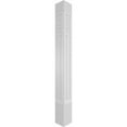 thumbnail image 3 of Ekena Millwork 8"W x 9'H Craftsman Classic Square Non-Tapered San Antonio Mission Style Fretwork Column w/ Standard Capital & Standard Base, 3 of 8