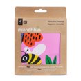 thumbnail image 5 of Munchkin® WildLove Silicone Toddler Placemat, Bee, Pink, 5 of 6