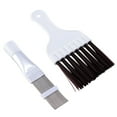 thumbnail image 4 of WHAMVOX 1 Set Stainless Steel Cleaning Brush Set Handy Condenser Cleaning Brush Set (Comb and Brush Each 1PC), 4 of 8