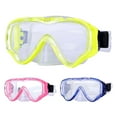 thumbnail image 4 of Kids Diving Mask Snorkel Mask Anti-Fog Anti-Leak Swimming Goggles Tempered Glass Waterproof Mask For Children, 4 of 9