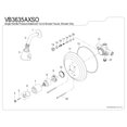 thumbnail image 3 of Kingston Brass VB3635AXSO Single-Handle Pressure Balanced Shower Faucet, Oil Rubbed Bronze, 3 of 4