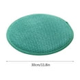 thumbnail image 4 of Outdoor Seat Pads Seat Cushionss 30x15 Round Thickened Cushions Balcony Bedroom Chair Cushions Mint Green, 4 of 6