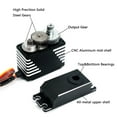 thumbnail image 3 of PatungKu Professional Waterproof Metal Steel Gear Digital Servo 75KG Brushless Servo for 1/8 1/10 SCX10 Car Equipment, 3 of 7