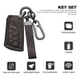 thumbnail image 1 of Estuche para llave de automóvil Estuche para llavero de cuero de vaca portátil duradero para automóvil LEXUS (marrón 3 botones) Ehuebsd http://w.neototem.com/image/891755.03/scene/891755.03-2.jpg, 1 of 7
